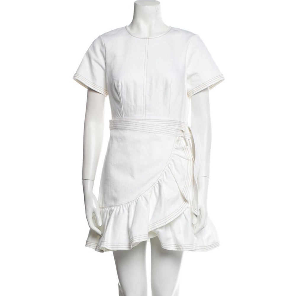 Cinq à Sept White Mini Dress